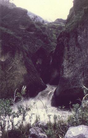 Cascada Ines Maria Cañon San Martin