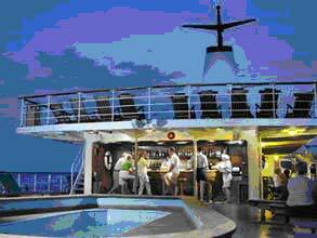 M/V Galapagos Legend Swimming pool and deck